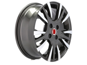 Jantes Look Fiat Palio 15x6 4X99 ET 35 73.1 Cinzento Metal