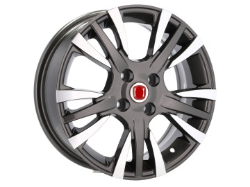 Jantes Look Fiat Palio 15x6 4X99 ET 35 73.1 Cinzento Metal