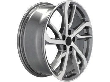 Jantes Look FORD C-MAX 18x7.5 5X108 ET 50 63.4 (Cinza Polido)