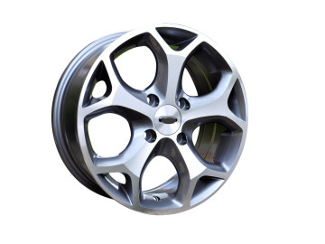 Jantes Look Ford S MAX 15x6.5 4X108 ET 47.5 (Cinzento Polido) 