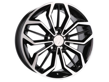 Jantes Look Ford Focus St Line 16x6.5 5X108 ET 50 63.3 (Preto Polido)