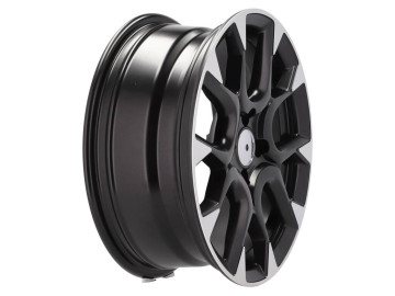 Jantes Look Fiat Abarth 595 16x6.5  4X98  ET  35  58.1 Preto Metade Matte 