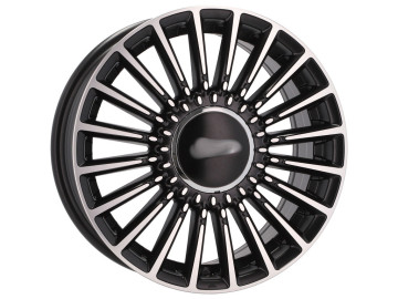 Jantes Look Fiat 500 16x6.5 4X98 ET 35 58.1 (Preto Polido)