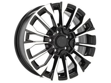Jantes Look Fiat 500X 16x6.5 5X110 ET 40 65.1 (Preto Polido)