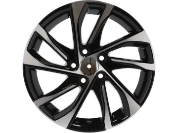 Jantes Look Peugeot / Citroen 16x6.5 5X98 ET 39 58.1 (Preto Polido)