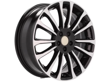 Jantes Look Fiat Punto Linea 16x6.5 5X98 ET 39 58.1 (Preto Polido)