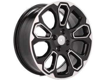 Jantes Look Ford 17x7 4X108 ET 37.5 65.1 (Preto Polido)