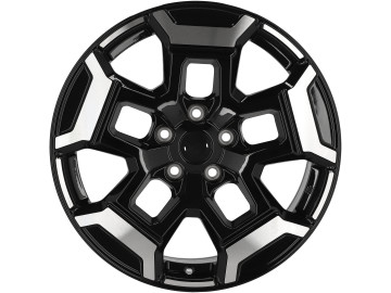 Jantes Look Ford 18x7.5 5X114.3 ET 40 66.1 (Preto Polido)
