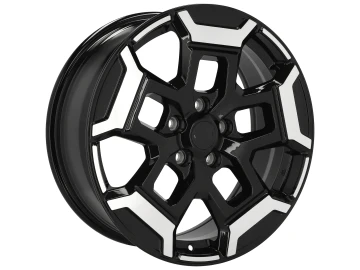 Jantes Look Ford 18x7.5 5X114.3 ET 40 66.1 (Preto Polido)