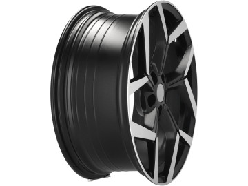 Jantes Look Ford Escape 18x8 5X108 ET 47.5 63.4 (Preto Polido Metade Matte)