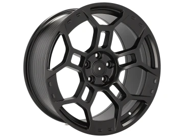 Jantes Look Ford Mustang 20x10.5 5X114.3 ET 35 70.5 (Preto Metade Matte)
