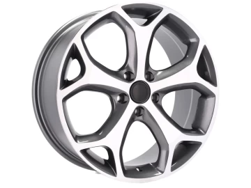 Jantes Look Ford S MAX 15x6.5 4X108 ET 47.5 63.4 (Cinza Polida)