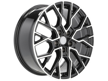 Jantes Look Ford Transit 18x8 5X120 ET 48 65.1 (Preto Polido)