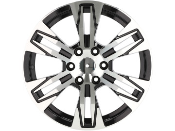 Jantes Look Ford Transit/VW Caravelle Transporter 17x6.5 6X120 ET 50 74.5 (Preto Polido)