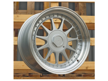 Jantes Look HARTGE 3 16x8 5X120 ET 20 74.1 (Prata + Aba Polida)