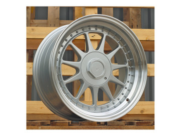 Jantes Look HARTGE 3 17x8.5 5X120 ET 30 74.1 (Prata + Aba Polida)