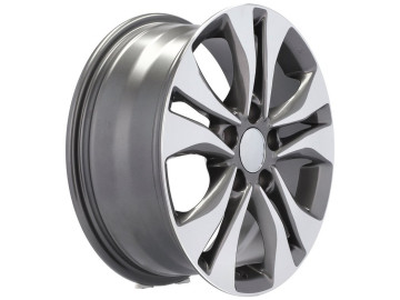 Jantes Look Honda Civic X 16x6.5 5X114.3 ET 50 64.1 (Cinza Polido)