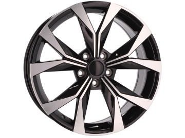 Jantes Look HONDA CIVIC CR-V 18x7.5 5X112 ET 45 66.5 (Preto Polido)