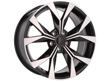 Jantes Look HONDA CIVIC CR-V 18x7.5 5X112 ET 45 66.5 (Preto Polido)