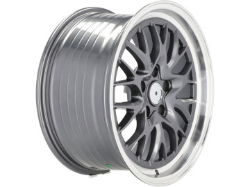 Jantes Look HRE 18x8 5X120 ET 30 72.6 (Gun Metal + Aba Polida)