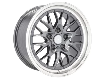 Jantes Look HRE 18x8 5X120 ET 30 72.6 (Gun Metal + Aba Polida)