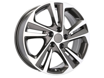 Jantes Look Hyundai Elantra 15x6 5X114.3 ET 40 67.1 (Cinza Polida)