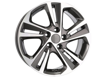 Jantes Look Hyundai Elantra 15x6 5X114.3 ET 40 67.1 (Cinza Polida)