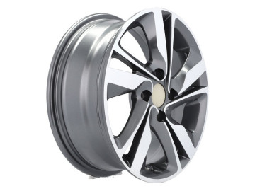 Jantes Look Hyundai Elantra 15x6 4X100 ET 46 54.1 (Cinza Polido)