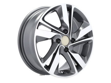 Jantes Look Hyundai Elantra 15x6 4X100 ET 46 54.1 (Grey Metal) 