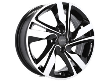 Jantes Look Hyundai Elantra 15x6 4X100 ET 46 54.1 (Preto Polido) 