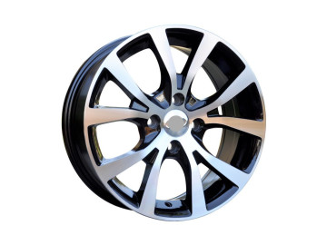 Jantes Look HYUNDAI I10 I20 15x6.5 4X100 ET 40 54.1 (Cinzento Polido) 