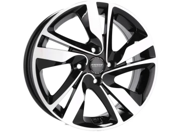 Jantes Look Hyundai Elantra 16x6 4X100 ET 50 54.1 (Preto Polido)