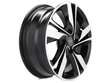 Jantes Look Hyundai Elantra 16x6 4X100 ET 50 54.1 (Preto Polido)