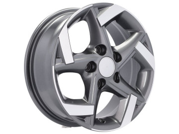 Jantes Look Hyundai I30 IX20 15x6 5X114.3 ET 39 67.1 (Cinza Polido)