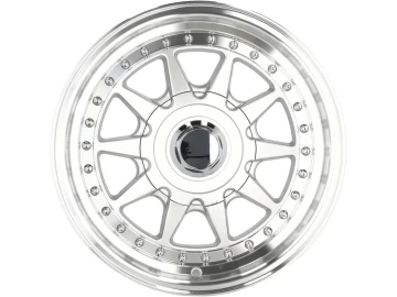 Jantes Look Hartge 3 15x7 4X100 ET 25 57.1 (Prata + Aba Polida)