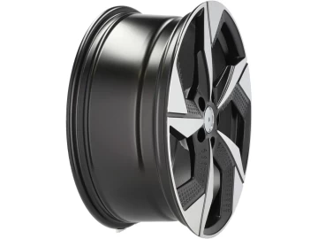 Jantes Look Honda Accord 18x7.5 5X114.3 ET 50 67.1 (Preto Polido Metade Matte)