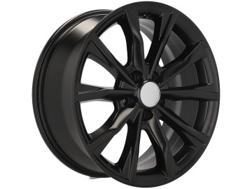 Jantes Look Honda Accord Civic 18x7.5 5X114.3 ET 40 64.1 (Preto Metade Matte)
