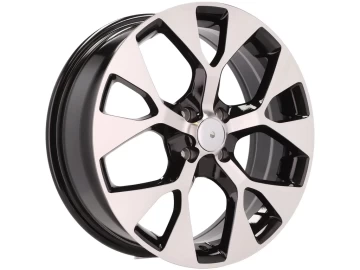 Jantes Look Honda Civic 17x6.5 4X100 ET 40 60.1 (Preto Polido)
