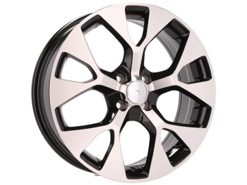 Jantes Look Honda Civic 17x6.5 4X100 ET 40 60.1 (Preto Polido)