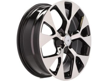 Jantes Look Honda Civic 17x6.5 4X100 ET 40 60.1 (Preto Polido)