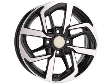 Jantes Look Hyundai Elantra 14x5 4X100 ET 41 54.1 (Preto Polido)