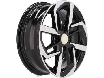 Jantes Look Hyundai Elantra 14x5 4X100 ET 41 54.1 (Preto Polido)