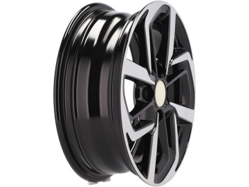 Jantes Look Hyundai Elantra 14x5 4X100 ET 41 54.1 (Preto Polido)