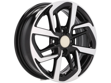 Jantes Look Hyundai Elantra 14x5 4X100 ET 41 54.1 (Preto Polido)