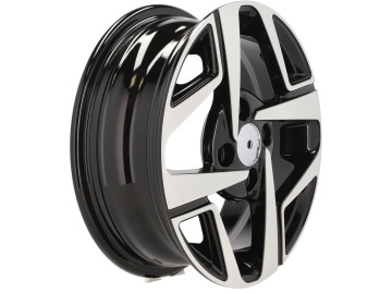 Jantes Look Hyundai Accent 14x5 4X100 ET 41 54.1 (Preto Polido)