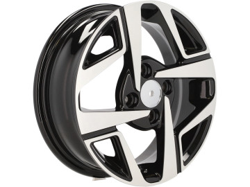 Jantes Look Hyundai Accent 14x5 4X100 ET 41 54.1 (Preto Polido)
