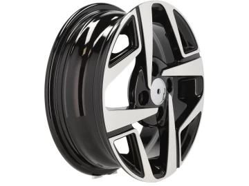 Jantes Look Hyundai Accent 14x5 4X100 ET 41 54.1 (Preto Polido)