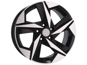 Jantes Look Hyundai Elantra 16x6.5 5X114.3 ET 48 67.1 (Preto Polido)