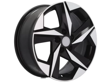 Jantes Look Hyundai Elantra 16x6.5 5X114.3 ET 48 67.1 (Preto Polido)