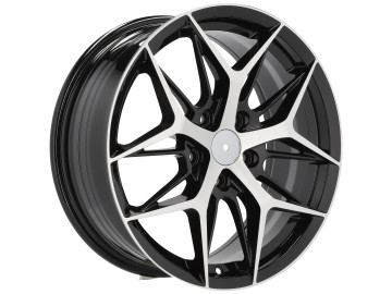 Jantes Look Hyundai Elantra 17x7 5X100 ET 40 57.1 (Preto Polido)